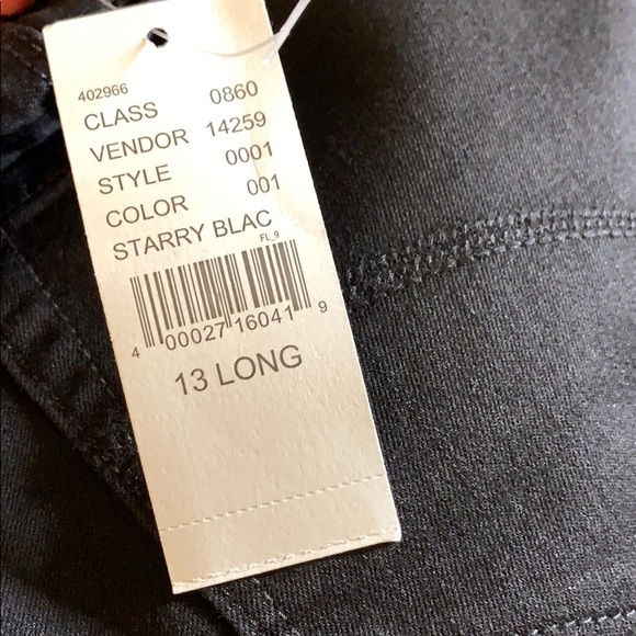 Bullhead low rise skinniest black jeans - 13 long - Picture 13 of 14